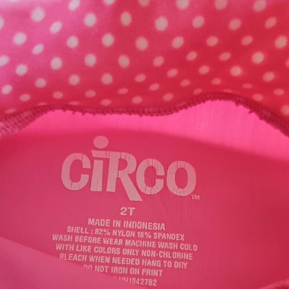 Circo Pink Rashguard Swim Set with Sun Protection - Picture 9 of 10